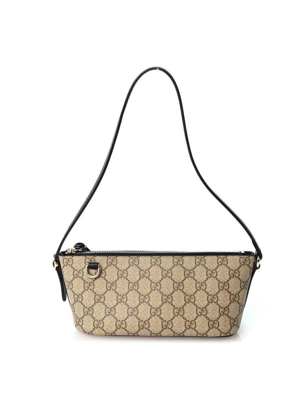 Gucci Gg Supreme Emblem Small Shoulder #375265G10B